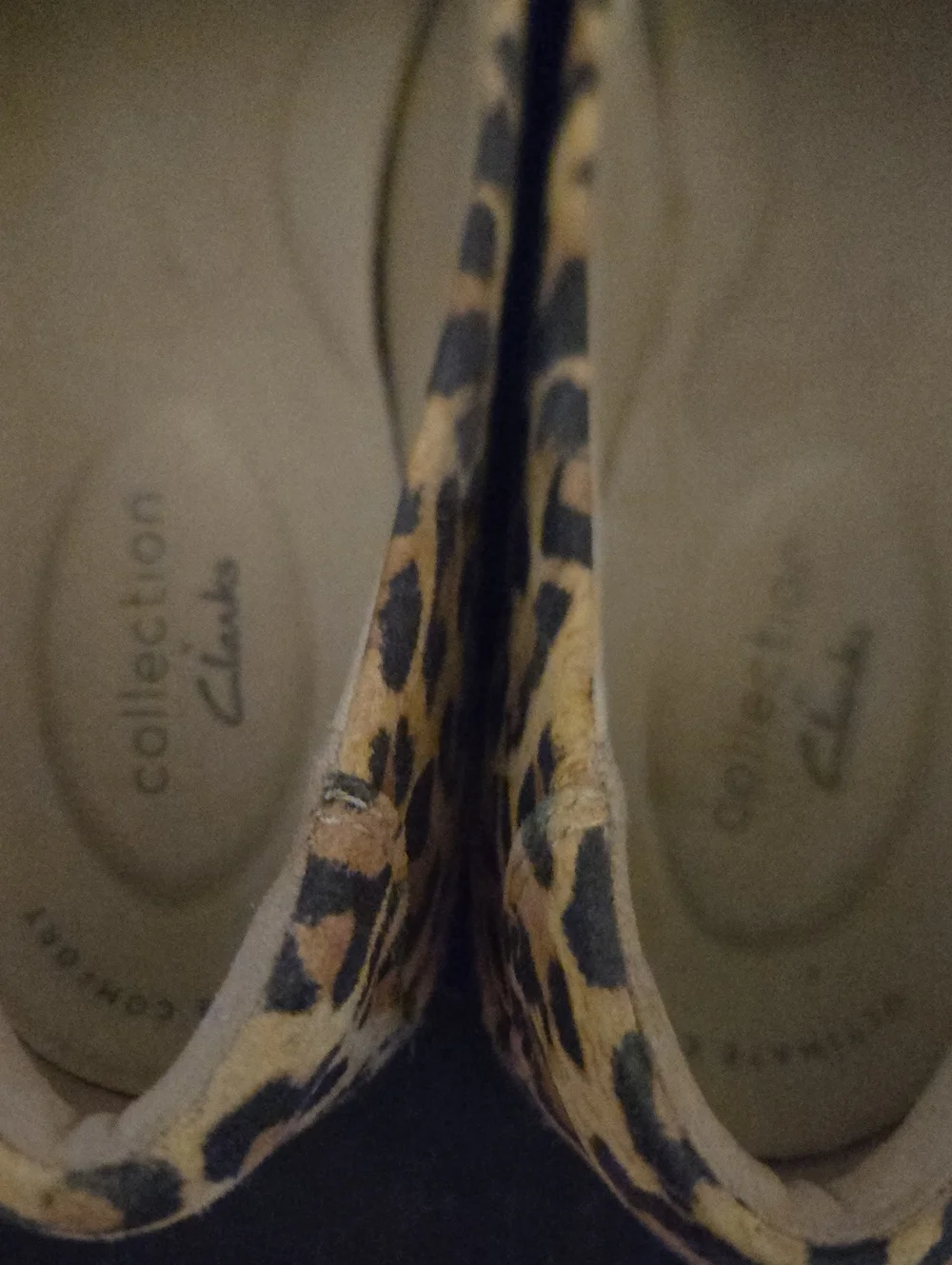 Clarks Women's Leopard Espadrilles in Tan and Black